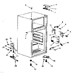 Part Location Diagram of 300011 Whirlpool *NLA*TIMER-SHORT STEM
