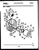 CABINET AND COMPONENT PARTS Diagram and Parts List for DG5800RW2  Frigidaire Dryer