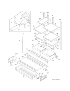 Part Location Diagram of 808157702 Maytag Refrigerator owner's manual