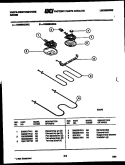 BROILER PARTS Diagram and Parts List for KD860GDKH3  Frigidaire Range