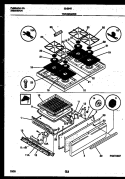 Part Location Diagram of 316010405 Frigidaire MAIN TOP