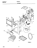 DISPENSER Diagram and Parts List for FRS26ZGGB6  Frigidaire Refrigerator
