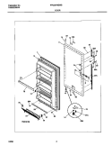Part Location Diagram of 5303925452 Frigidaire PANEL-OUTER DOOR