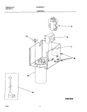 CONTROLS Diagram and Parts List for FAA053M7A1  Frigidaire Air Conditioner