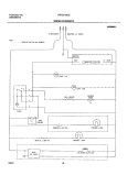 WIRING SCHEMATIC Diagram and Parts List for FRT21H8CSB0  Frigidaire Refrigerator