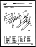 Part Location Diagram of 503131237 Frigidaire SUPPORT-B/G
