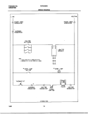 WIRING DIAGRAM Diagram and Parts List for FGF316WGSJ  Frigidaire Range