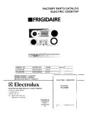 COVER Diagram and Parts List for FEC36S8HSB  Frigidaire Cooktop