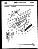 Part Location Diagram of 3205299 Frigidaire TRIM-LOWER SPLASHER