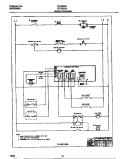 WIRING DIAGRAM Diagram and Parts List for FEF352CASG  Frigidaire Range