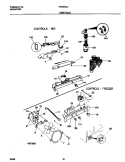 CONTROLS Diagram and Parts List for F45ZR24JW1  Frigidaire Refrigerator