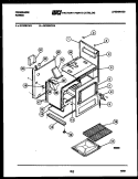 BODY PARTS Diagram and Parts List for GC32BCW4  Frigidaire Range