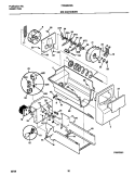 ICE CONTAINER Diagram and Parts List for FRS26ZGGB6  Frigidaire Refrigerator