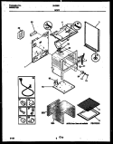BODY PARTS Diagram and Parts List for 30-3352-23-02  Tappan Range