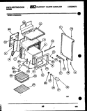 BODY PARTS Diagram and Parts List for KF420GDD5  Frigidaire Range