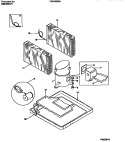 COMPRESSOR Diagram and Parts List for FAS183S2A3  Frigidaire Air Conditioner