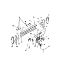BACKGUARD Diagram and Parts List for KF400GDF2  Frigidaire Range