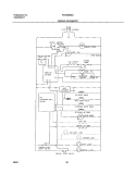 WIRING SCHEMATIC Diagram and Parts List for PLHS269ZCB2  Frigidaire Refrigerator