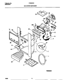 ICE & WATER DISPENSER Diagram and Parts List for FRS22XGCD2  Frigidaire Refrigerator