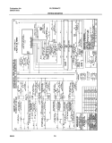 WIRING DIAGRAM Diagram and Parts List for PLES389ACC  Frigidaire Range