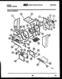 BODY PARTS Diagram and Parts List for GL27M6WXFB  Gibson Washer Dryer Combo