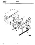 CONTROL PANEL Diagram and Parts List for FEB500BABG  Frigidaire Wall Oven