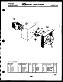 AIR HANDLING PARTS Diagram and Parts List for AHR24NS5E1  Frigidaire Air Conditioner