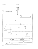 WIRING SCHEMATIC Diagram and Parts List for FRT17G5CSB0  Frigidaire Refrigerator