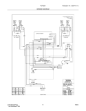 WIRING DIAGRAM Diagram and Parts List for FEF352AUH  Frigidaire Range