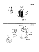 COMPRESSOR Diagram and Parts List for AC079J7B1  Frigidaire Air Conditioner