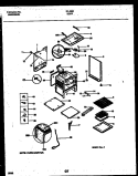 BODY PARTS Diagram and Parts List for 30-4982-23-01  Tappan Range