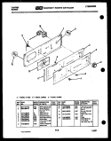 Part Location Diagram of 5303202782 Frigidaire THERMOSTAT-OVEN