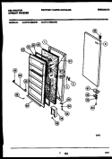 Part Location Diagram of 216048708 Frigidaire PANEL-INNER DOOR