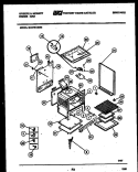 BODY PARTS Diagram and Parts List for 30-6759-00-03  Tappan Range
