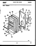 Part Location Diagram of 216209800 Frigidaire END CAP