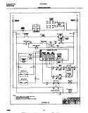 WIRING DIAGRAM Diagram and Parts List for FGF376CETC  Frigidaire Range