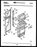 Part Location Diagram of 3916049 Frigidaire PANEL-Refrigerator DOOR