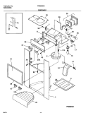 Part Location Diagram of 218881801 Frigidaire PC BOARD