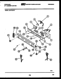 CONSOLE AND CONTROL PARTS Diagram and Parts List for LCE772LL2  Frigidaire Washer Dryer Combo