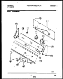 CONSOLE AND CONTROL PARTS Diagram and Parts List for MWX233MBD0  Frigidaire Washer