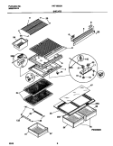 Part Location Diagram of 218770904 Frigidaire SHELF-
