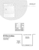 COVER Diagram and Parts List for CDE2000FW0  Crosley Dryer