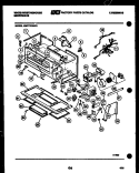 BODY PARTS Diagram and Parts List for KB443GDM2  Frigidaire Wall Oven