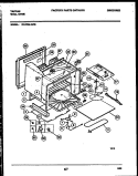 WRAPPER AND BODY PARTS Diagram and Parts List for 57-2709-00-06  Tappan Microwave Oven Combo