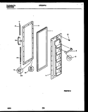 Part Location Diagram of 215520101 Frigidaire PANEL-Freezer  DOOR