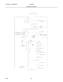 WIRING SCHEMATIC Diagram and Parts List for GLHS66EEQB  Frigidaire Refrigerator