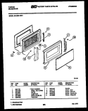 Part Location Diagram of 5303091577 Frigidaire HINGE