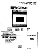 COVER Diagram and Parts List for FEB786CEBH  Frigidaire Wall Oven
