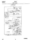 WIRING DIAGRAM Diagram and Parts List for FRS22ZNFW0  Frigidaire Refrigerator