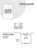 COVER Diagram and Parts List for LGEF3045KFB  Frigidaire Range